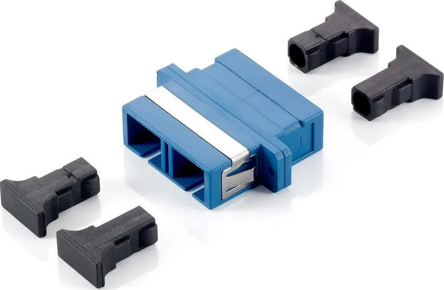 Equip Αντάπτορας FO Connector SC Singlemode Duplex 12τμχ Equip Αντάπτορας FO Connector SC Singlemode Duplex 12τμχ - Image 1