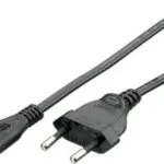 Equip Euro - IEC C7 Cable 1.8m Μαύρο 112160