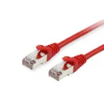 Equip S/FTP Cat.6 (Gigabit) Καλώδιο Δικτύου Ethernet 50m Κόκκινο 615527