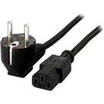 Equip Schuko - IEC C13 Cable 1.8m Μαύρο 112120