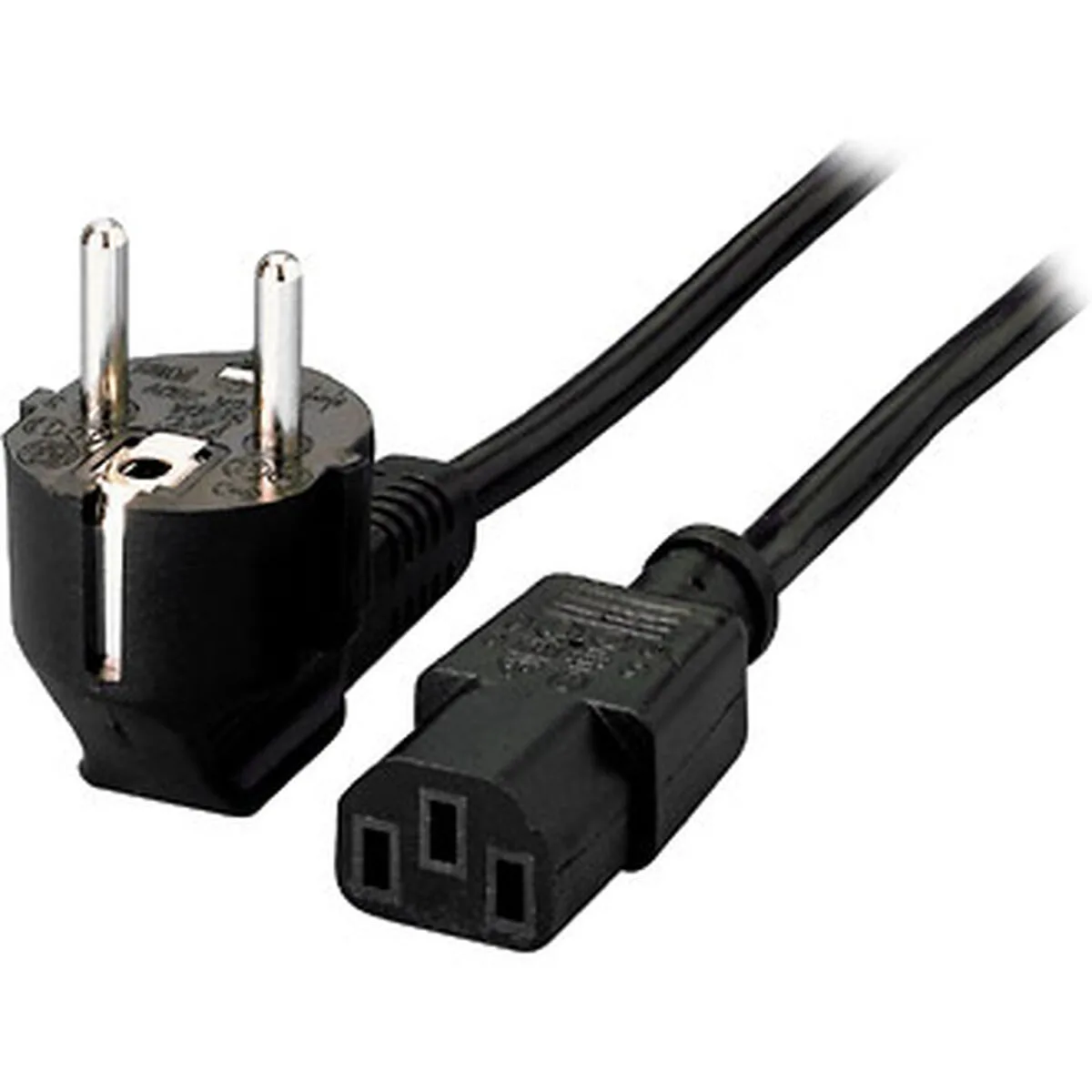 Equip Schuko - IEC C13 Cable 1.8m Μαύρο 112120 Equip Schuko - IEC C13 Cable 1.8m Μαύρο 112120 - Image 1