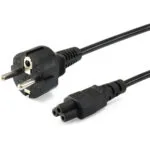 Equip Schuko - IEC C5 Cable 3m Μαύρο 112151