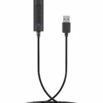 Equip USB 2.0 Cable USB-A male - 3.5mm female Μαύρο 0.46m (245321)