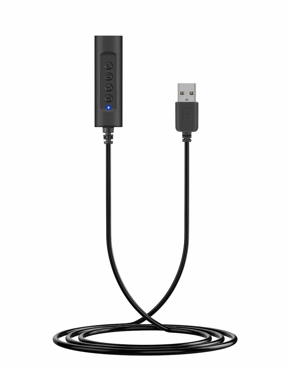 Equip USB 2.0 Cable USB-A male - 3.5mm female Μαύρο 0.46m (245321) Equip USB 2.0 Cable USB-A male - 3.5mm female Μαύρο 0.46m (245321) - Image 1