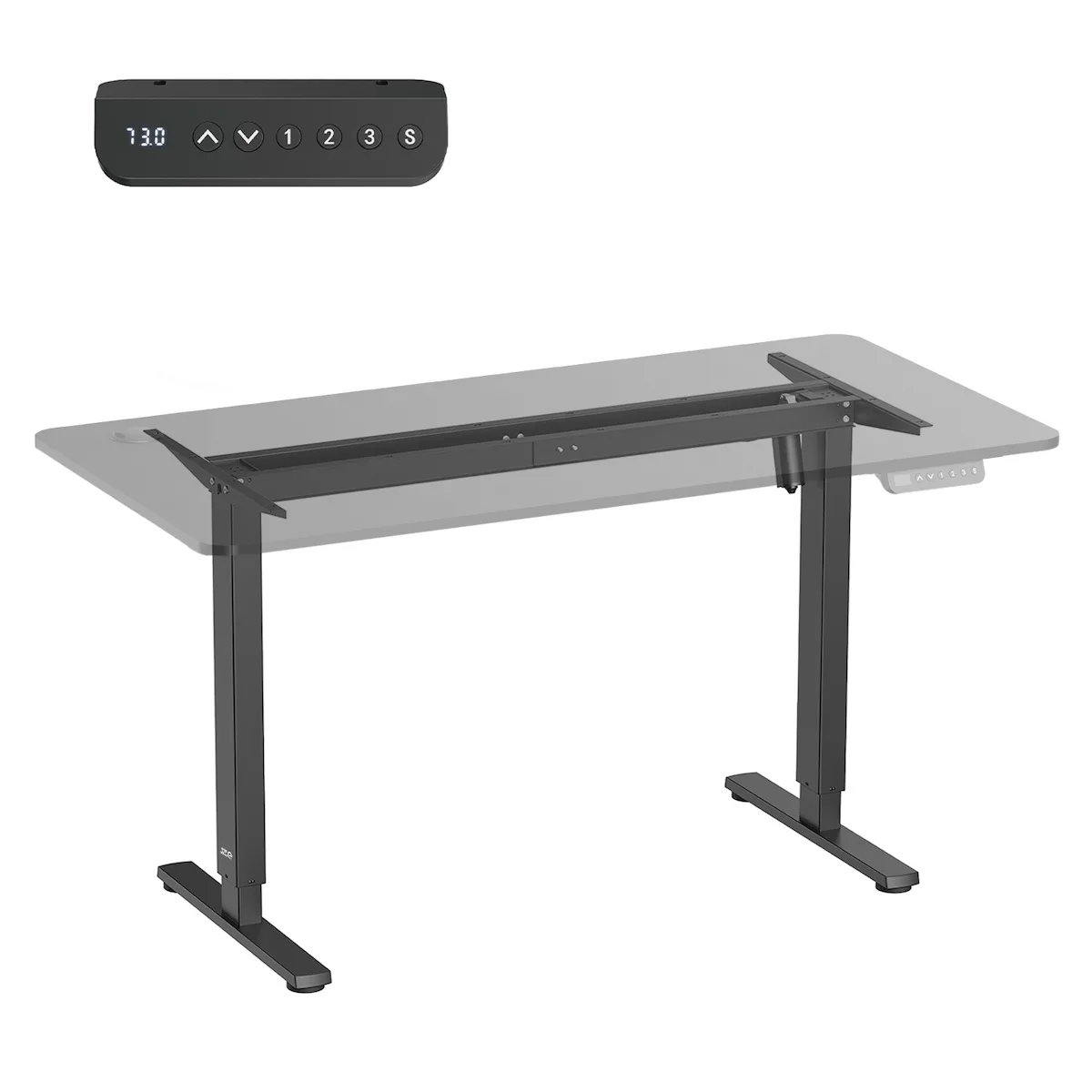Ergo Office Er-400 B Πτυσσόμενο Βάση Γραφείου Μεταλλική με Ρεγουλατόρο Μαύρη 112x50x70cm Ergo Office Er-400 B Πτυσσόμενο Βάση Γραφείου Μεταλλική με Ρεγουλατόρο Μαύρη 112x50x70cm - Image 1