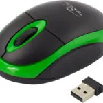 Esperanza Titanum 3D Vulture Ασύρματο Ποντίκι Black /Green