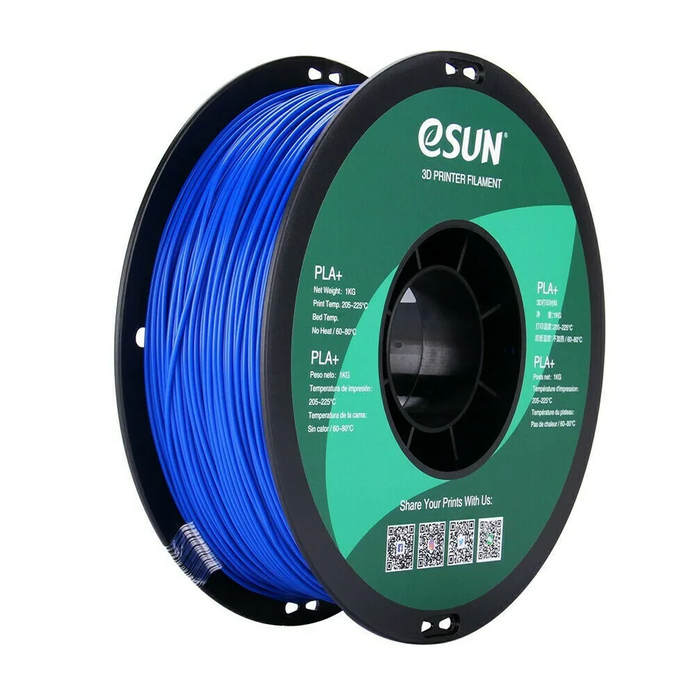 Esun PLA+ 3D Printer Filament 1.75mm Μπλε 1kg PLA+P175U1 1τμχ (Spool) Esun PLA+ 3D Printer Filament 1.75mm Μπλε 1kg PLA+P175U1 1τμχ (Spool) - Image 1
