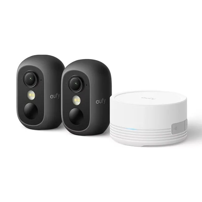 Eufy Σύστημα Παρακολούθησης Eufycam C35 2 Ασύρματων Καμερών IP με Control Hub E8110411 Eufy Σύστημα Παρακολούθησης Eufycam C35 2 Ασύρματων Καμερών IP με Control Hub E8110411 - Image 1