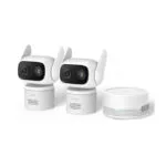 Eufy Σύστημα Παρακολούθησης Wiredcam C31 2 Ασύρματων Καμερών IP 1080p με Control Hub E817L422