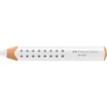 Faber-castell Έγχρωμο Μολύβι Grippy Λευκό Σετ 3 Τεμαχίων