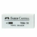 Faber-Castell Γόμα για Μολύβι Βινιλίου PVC-free 188730 Λευκή