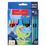 Faber-Castell Δεινόσαυρος Μαρκαδόροι Ζωγραφικής Μαγικοί Σετ 12 χρώματα