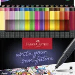Faber-Castell Μαρκαδόροι Σχεδίου 0.4mm Σετ 30 χρώματα 151630