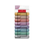 Faber-Castell Μαρκαδόροι Υπογράμμισης Υπογραμμιστες Σετ 8 Σετ 8τμχ 254678
