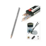Faber-Castell Μολύβι HB με Γόμα Γκρι
