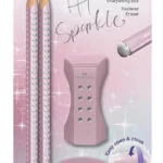 Faber-Castell Μολύβι HB με Γόμα Ροζ 12310899