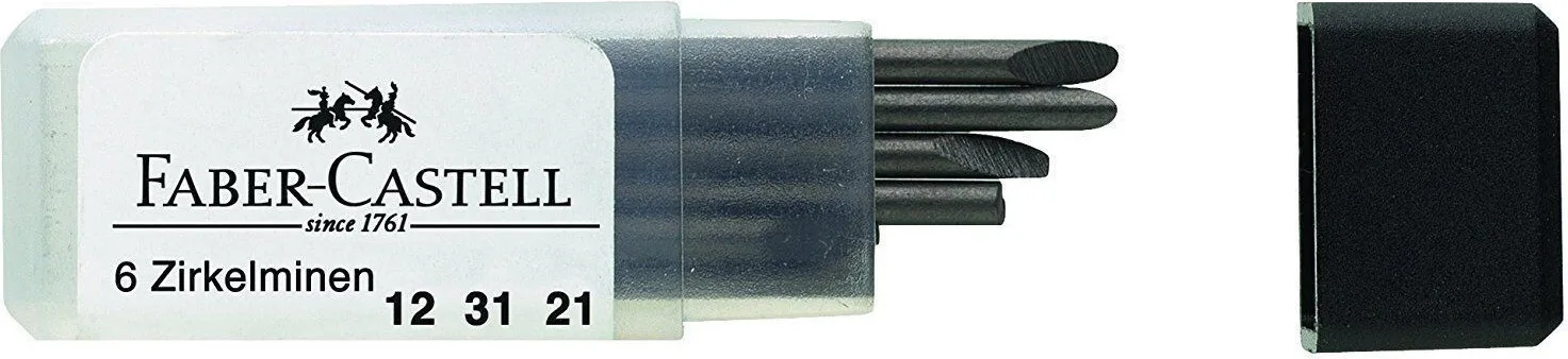 Faber-castell Μυτες Διαβητη 6 Τεμ 123121 4005401231219 Faber-castell Μυτες Διαβητη 6 Τεμ 123121 4005401231219 - Image 1