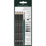 Faber-Castell Ξυλομπογιές Γκρι Σετ 5τμχ 117897