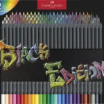 Faber-Castell Ξυλομπογιές Μαύρες Σετ 100τμχ 116490