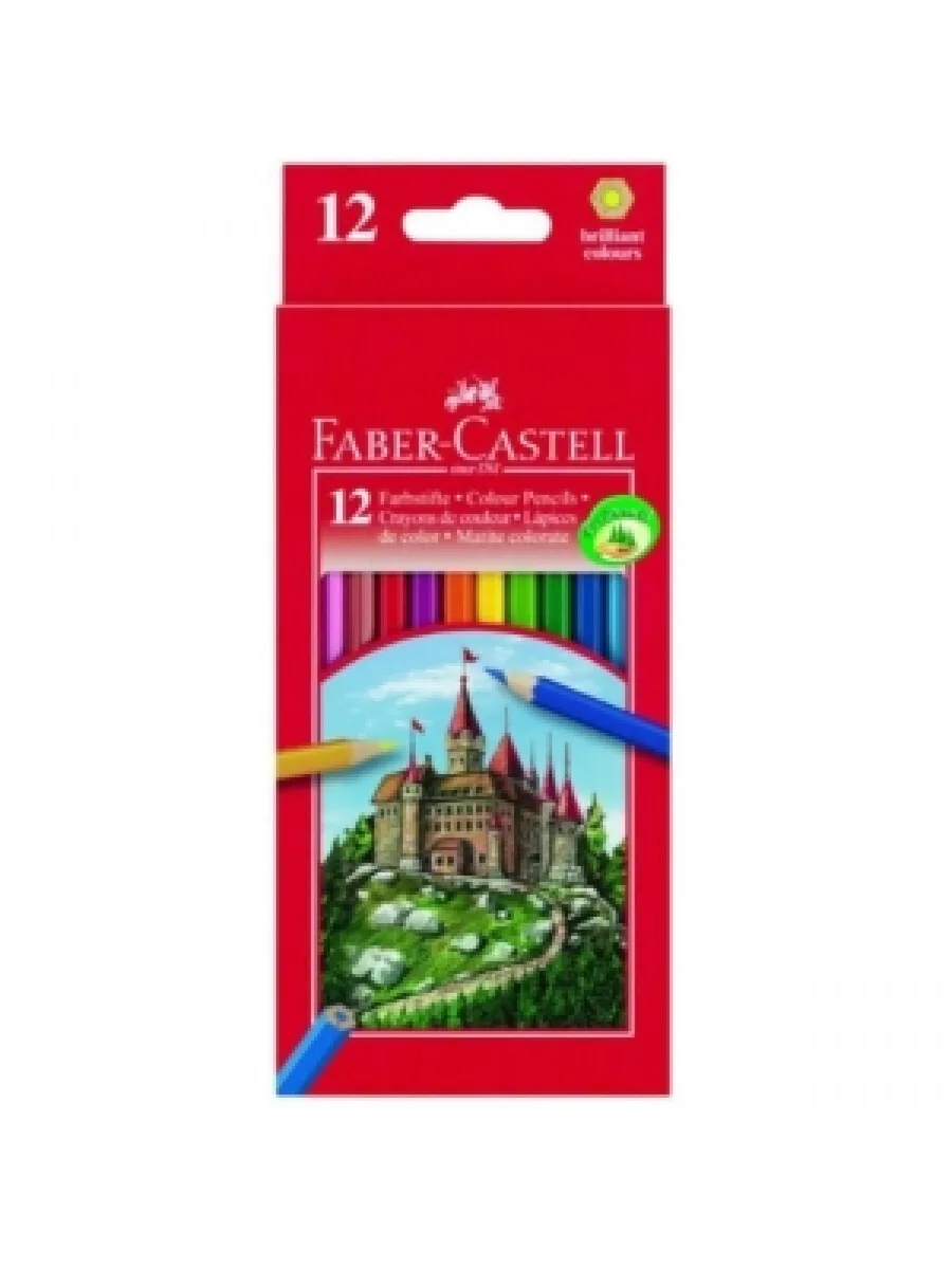 Faber-Castell Ξυλομπογιές Σετ 12 χρώματα 111212 Faber-Castell Ξυλομπογιές Σετ 12 χρώματα 111212 - Image 1