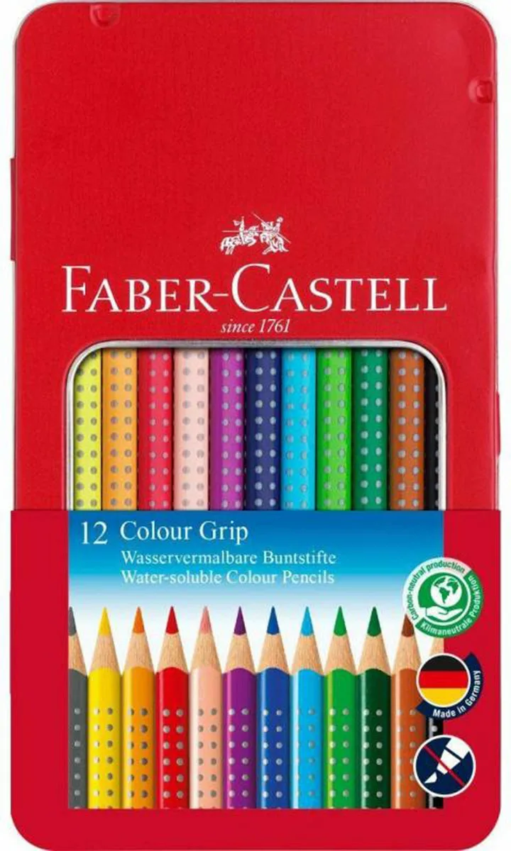 Faber-Castell Ξυλομπογιές Σετ 12 χρώματα 112413 Faber-Castell Ξυλομπογιές Σετ 12 χρώματα 112413 - Image 1
