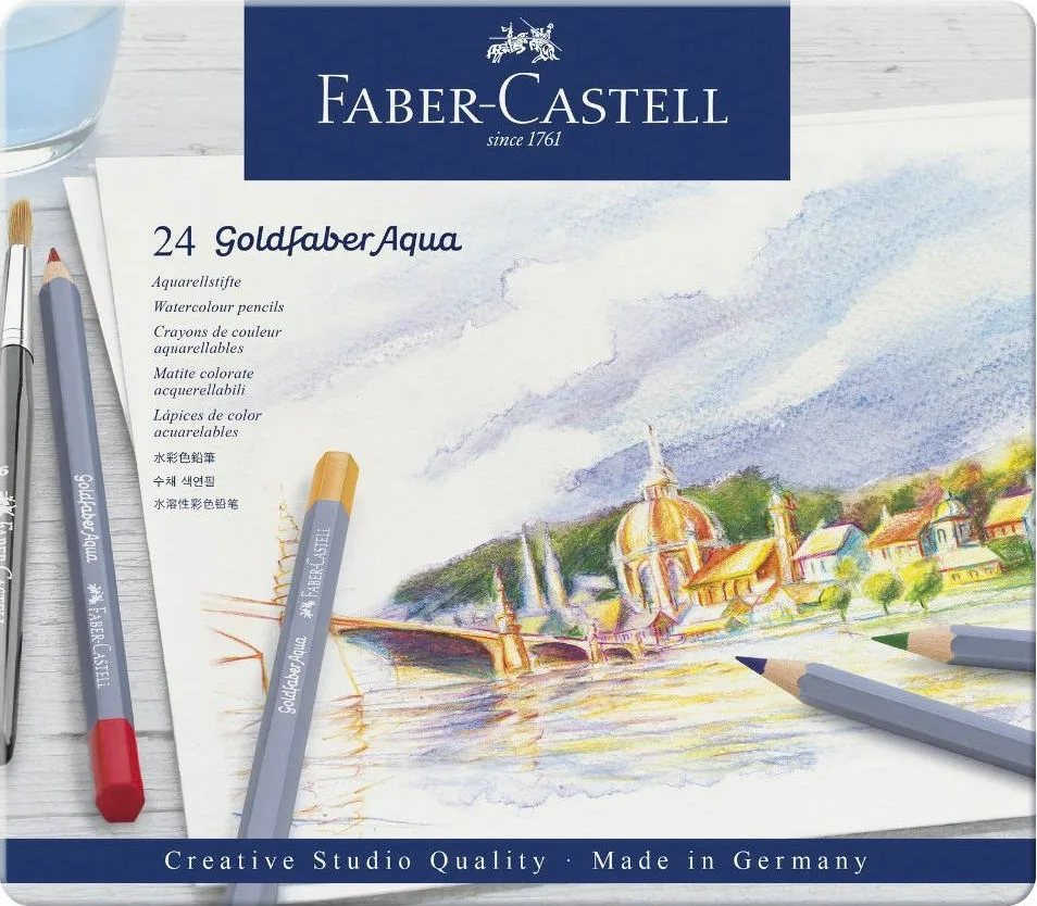 Faber-Castell Ξυλομπογιές Σετ 24 χρώματα 114624 Faber-Castell Ξυλομπογιές Σετ 24 χρώματα 114624 - Image 1