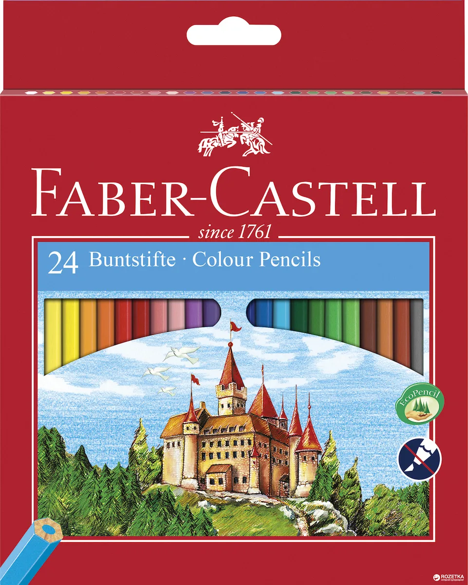 Faber-Castell Ξυλομπογιές Σετ 24 χρώματα 120124 Faber-Castell Ξυλομπογιές Σετ 24 χρώματα 120124 - Image 1