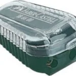 Faber-Castell Πλαστική Διπλή Ξύστρα Γκρι 186600