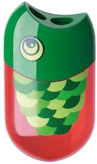 Faber-Castell Πλαστική Διπλή Ξύστρα Πολύχρωμη με Γόμα 183525 Faber-Castell Πλαστική Διπλή Ξύστρα Πολύχρωμη με Γόμα 183525 - Image 1