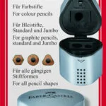 Faber-Castell Πλαστική Ξύστρα Μαύρη Βαρελάκι 183897
