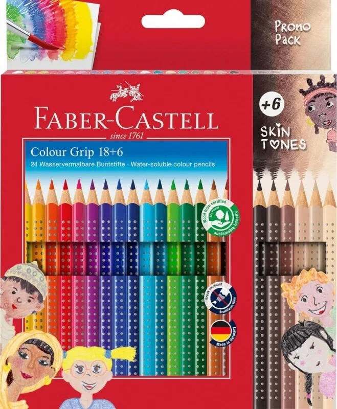 Faber-Castell Σετ 24 Μολύβια Μαλακά 112819 Faber-Castell Σετ 24 Μολύβια Μαλακά 112819 - Image 1