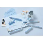 Faber-Castell Σετ 3 Μολύβια με Ξύστρα και Γόμα Γαλάζια 12310930