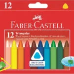Faber-Castell Σετ Κηρομπογιές με 12 Χρώματα 120010
