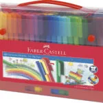 Faber-Castell Connector Felt-Tip Pens Μαρκαδόροι Ζωγραφικής Πλενόμενοι Σετ 60 χρώματα 155560