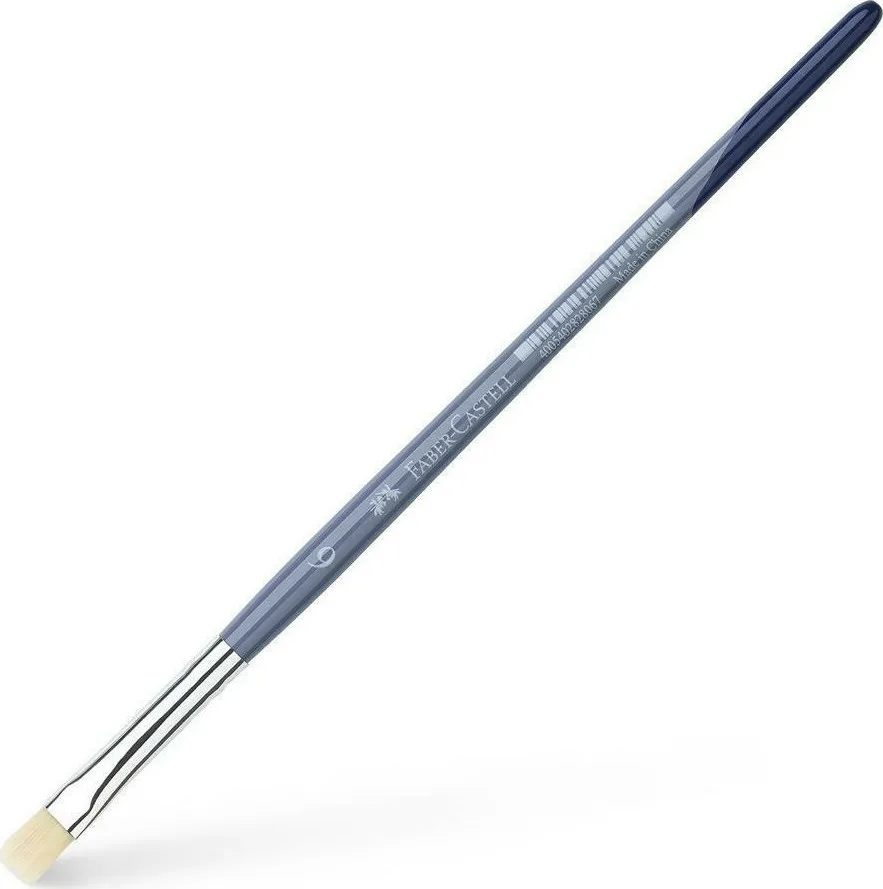 Faber-Castell Creative Studio Flat Πινέλο Ζωγραφικής Πλακέ No6 Faber-Castell Creative Studio Flat Πινέλο Ζωγραφικής Πλακέ No6 - Image 1