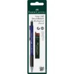 Faber-Castell Druckbleistift 1345 Μηχανικό Μολύβι 2τμχ Μπλε 133496