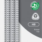 Faber-castell Faber-castell Bleistift Grip 2001 Hb 3x +radierer Bk