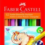 Faber-Castell Jumbo Ξυλομπογιές Σετ 12 χρώματα 116501