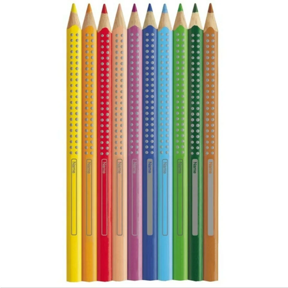 Faber-Castell Jumbo Grip Σετ 12 χρώματα 110912 Faber-Castell Jumbo Grip Σετ 12 χρώματα 110912 - Image 1