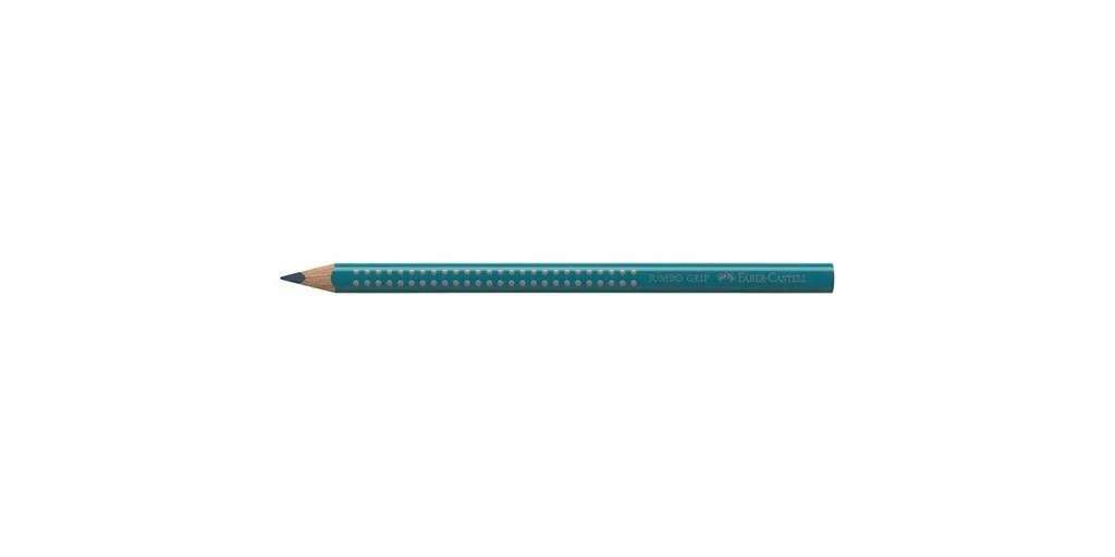 Faber-castell Jumbo Grip Colored Pencils Lagoon Blue 12-pack Faber-castell Jumbo Grip Colored Pencils Lagoon Blue 12-pack - Image 1