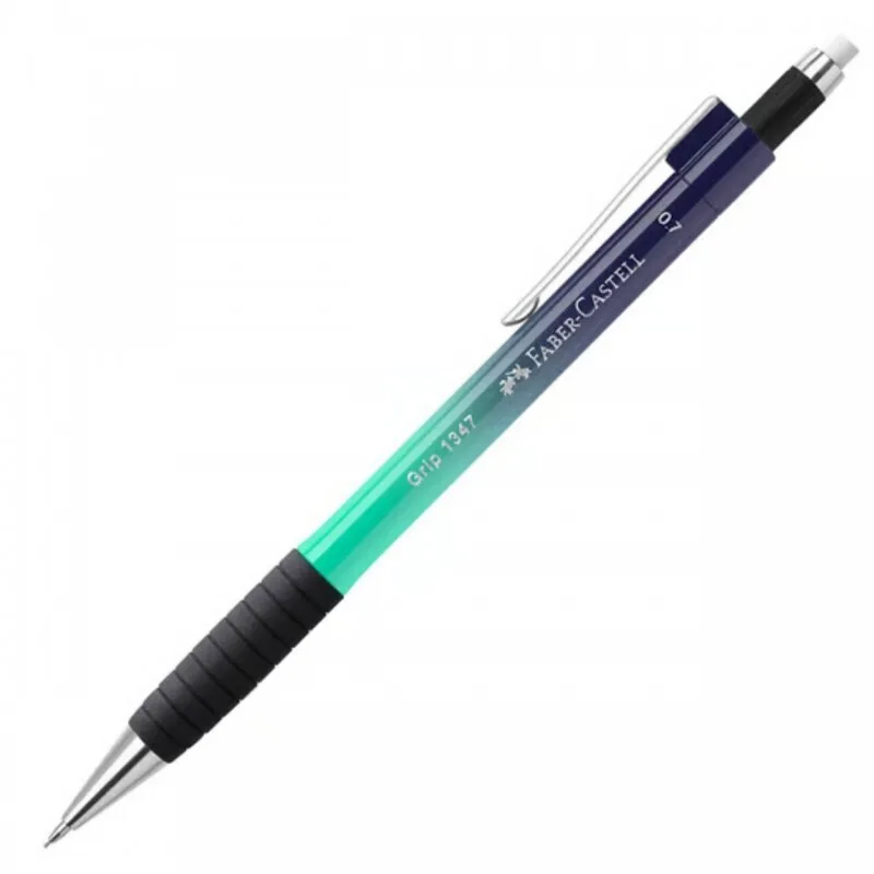 Faber Castell Mechanical Pencil 0,7mm Grip 1347 Buzzing Blue 4005401347026 Faber Castell Mechanical Pencil 0,7mm Grip 1347 Buzzing Blue 4005401347026 - Image 1