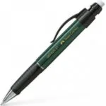 Faber-Castell Plus Μηχανικό Μολύβι Μεταλλικό 0.7mm με Γόμα 1τμχ Green 130700