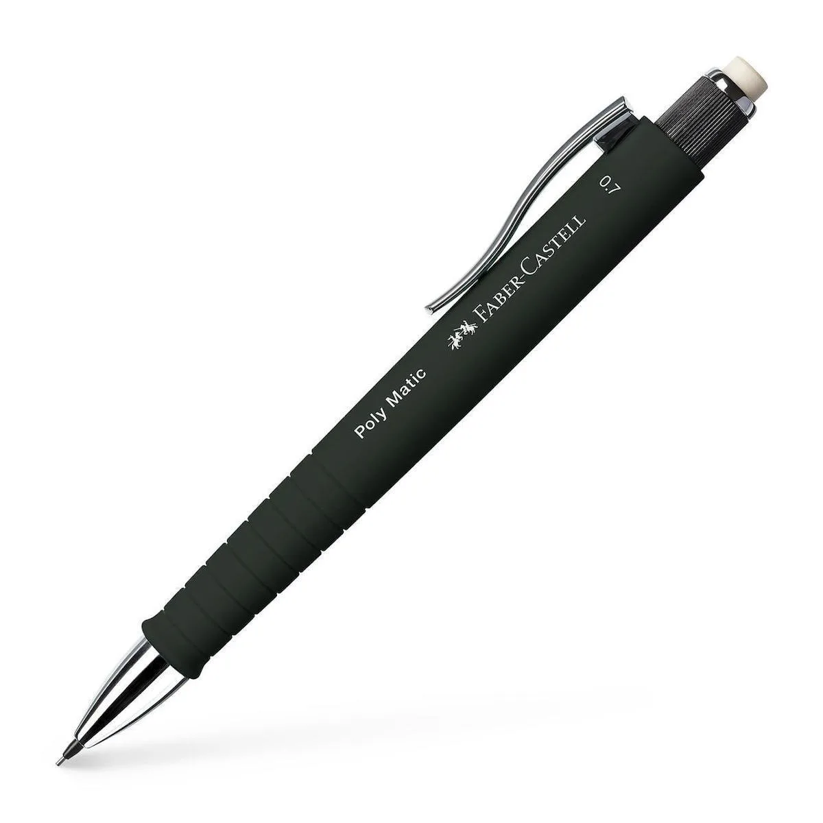 Faber-Castell Polymatic Μηχανικό Μολύβι 0.7mm με Γόμα 1τμχ Μαύρο 133353 Faber-Castell Polymatic Μηχανικό Μολύβι 0.7mm με Γόμα 1τμχ Μαύρο 133353 - Image 1