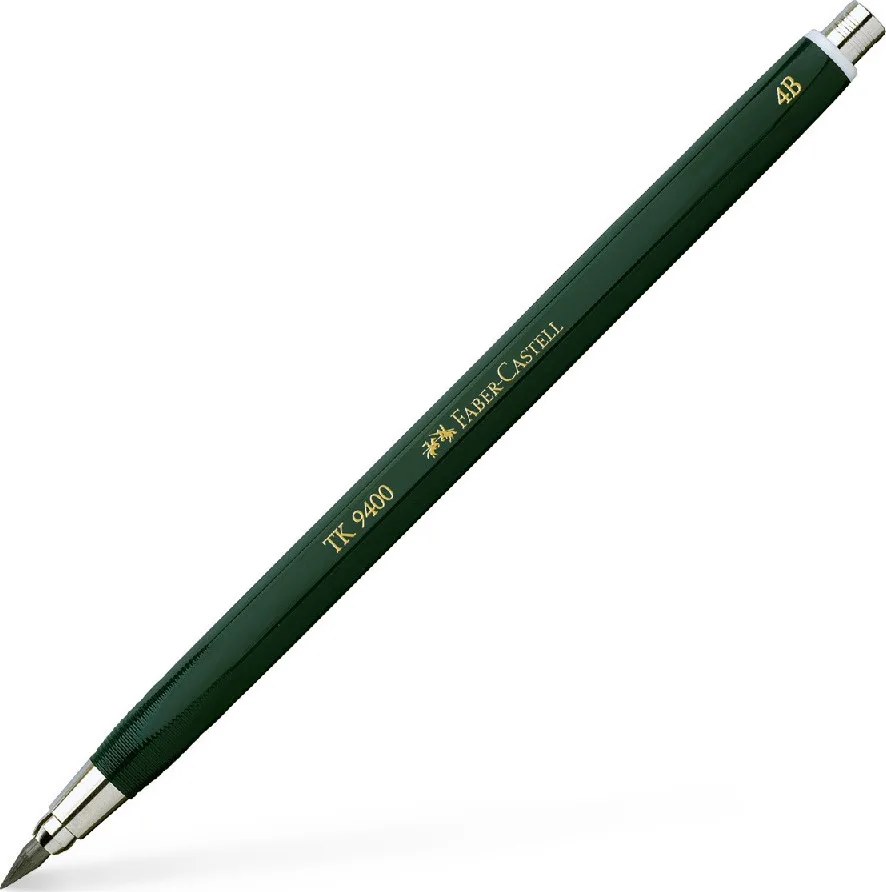 Faber-Castell TK-9400 Μηχανικό Μολύβι Σχεδίου Μεταλλικό 3.15mm Πράσινο 139404 Faber-Castell TK-9400 Μηχανικό Μολύβι Σχεδίου Μεταλλικό 3.15mm Πράσινο 139404 - Image 1
