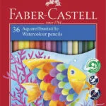 Faber-Castell Watercolour Ξυλομπογιές Σετ 36 χρώματα 114437