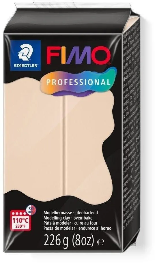 Fimo Doll Art Heat-hardening Clay 226g Beige Fimo Doll Art Heat-hardening Clay 226g Beige - Image 1