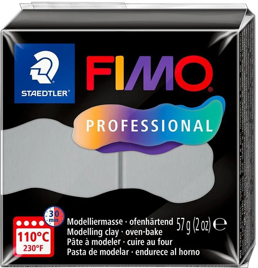 Fimo Modeling Clay Fimo Professional 57g Dolphin Gray Fimo Modeling Clay Fimo Professional 57g Dolphin Gray - Image 1