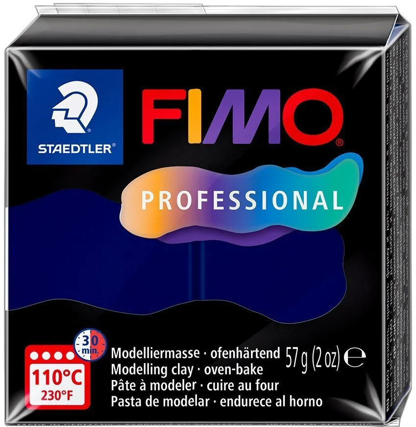 Fimo Modeling Clay Fimo Professional 57g Marine Blue Fimo Modeling Clay Fimo Professional 57g Marine Blue - Image 1
