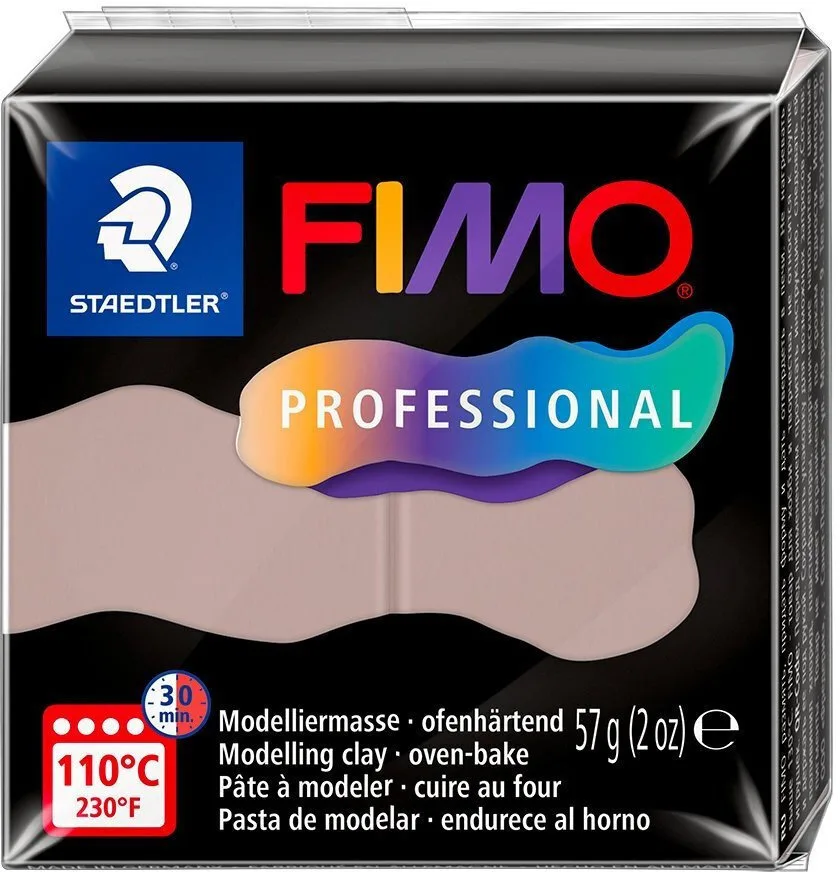 Fimo Modeling Clay Fimo Professional 57g Taupe Fimo Modeling Clay Fimo Professional 57g Taupe - Image 1
