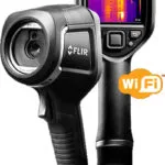Flir E8 & Wifi Θερμοκάμερα με Οθόνη 3.5" για Θερμοκρασίες έως 550°C